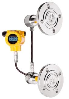 Differential pressure transmitter with remote sensors